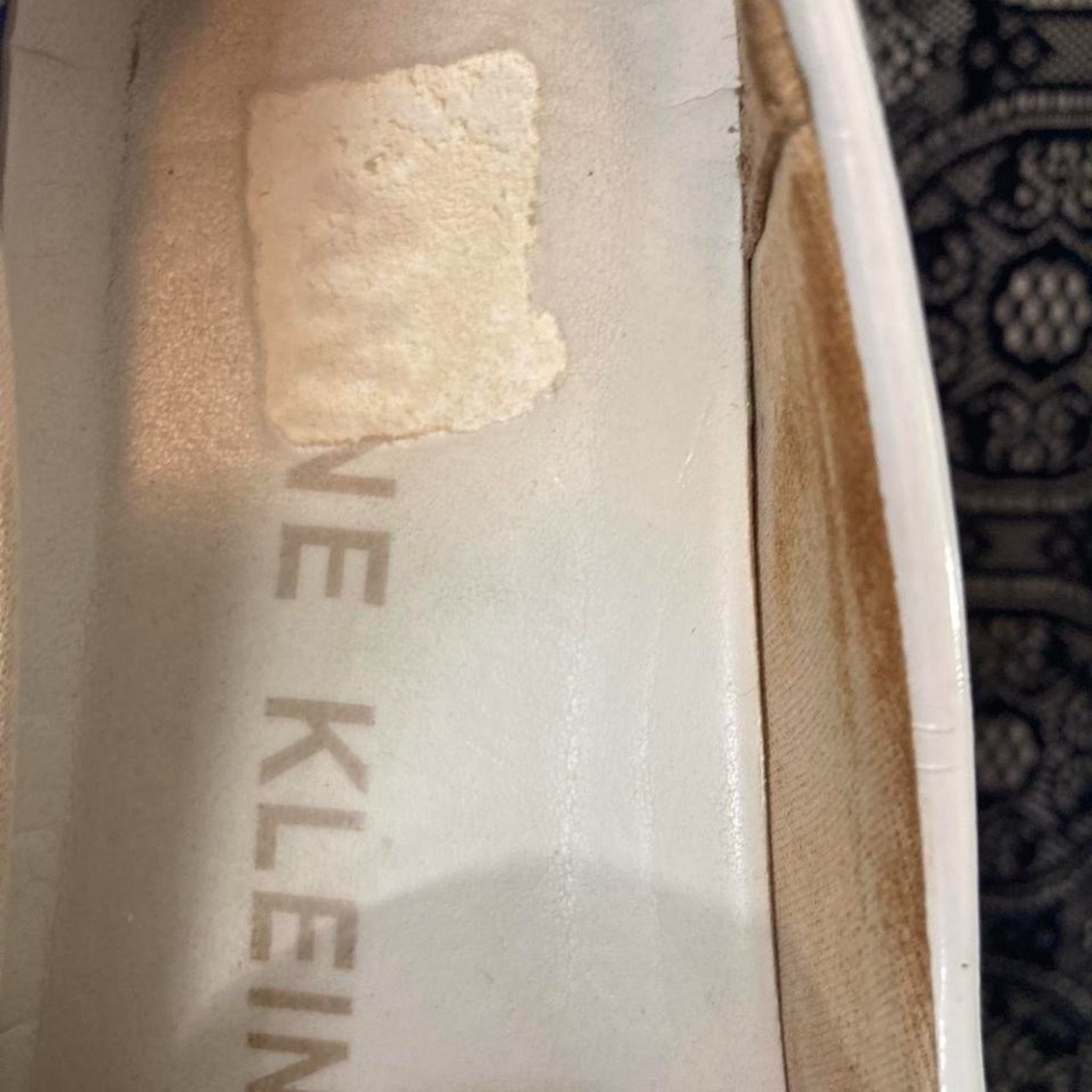 Anne Klein Yellow Flats with Classic Moccasin Design and gold emblem 6 - Picture 5 of 7